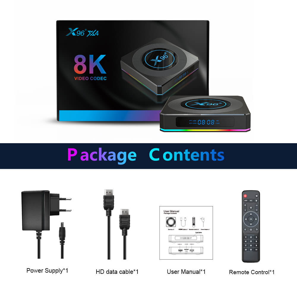 x96 x4 tv box