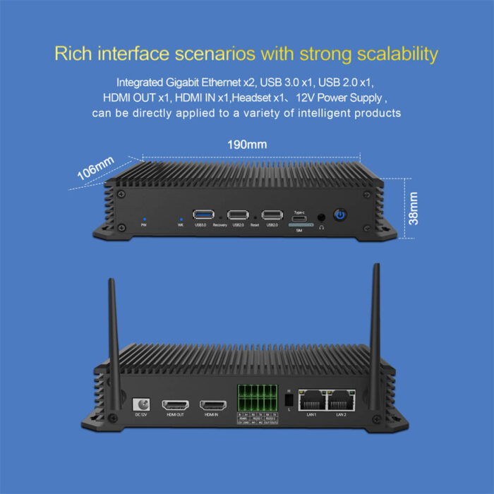 rk3576 edge computing box