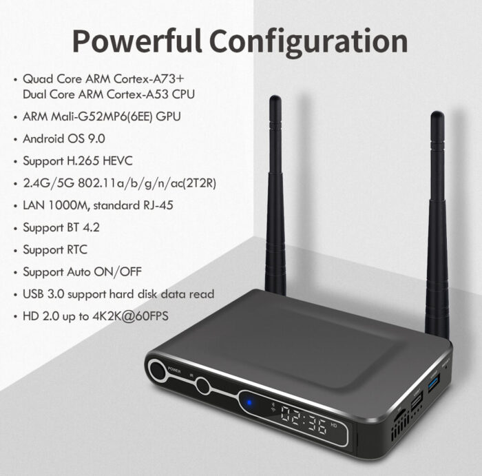 s922x android signage player box