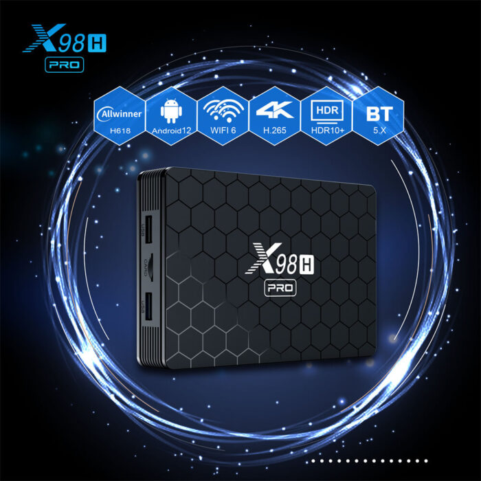 x98h pro 4k android tv box